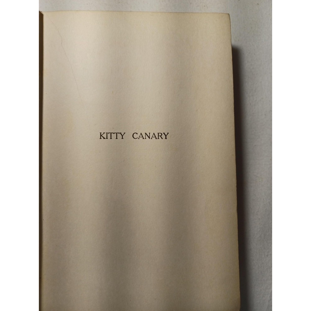 Vintage 1918 Kitty Canary Kate Langley Bosher Novel Hardcover Harper Brothers Bo - Picture 6 of 9